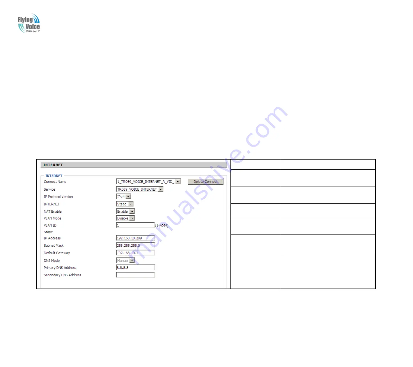 Flying Voice G700A User Manual Download Page 24