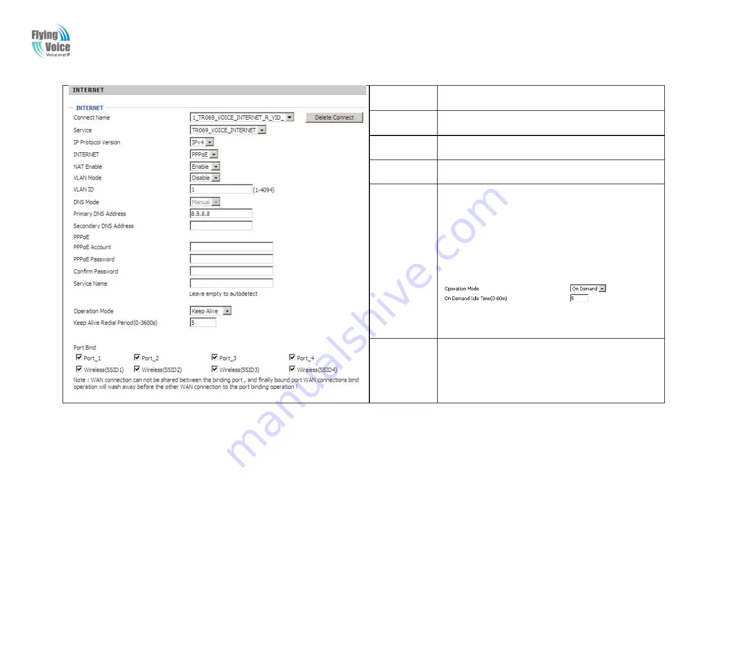 Flying Voice G700A User Manual Download Page 26