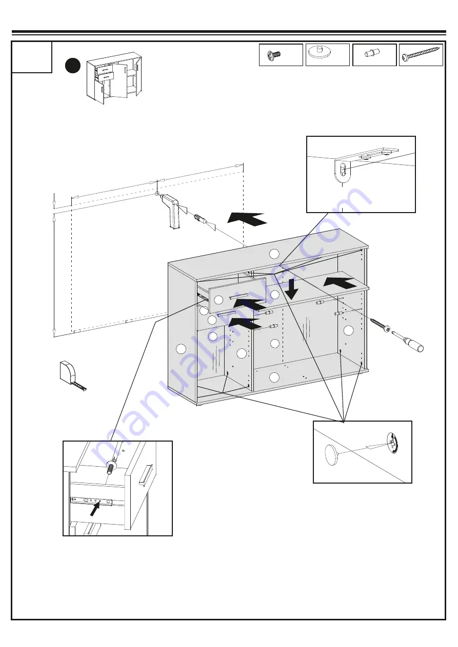 FMD Möbel 24012447 Assembly Instruction Manual Download Page 19