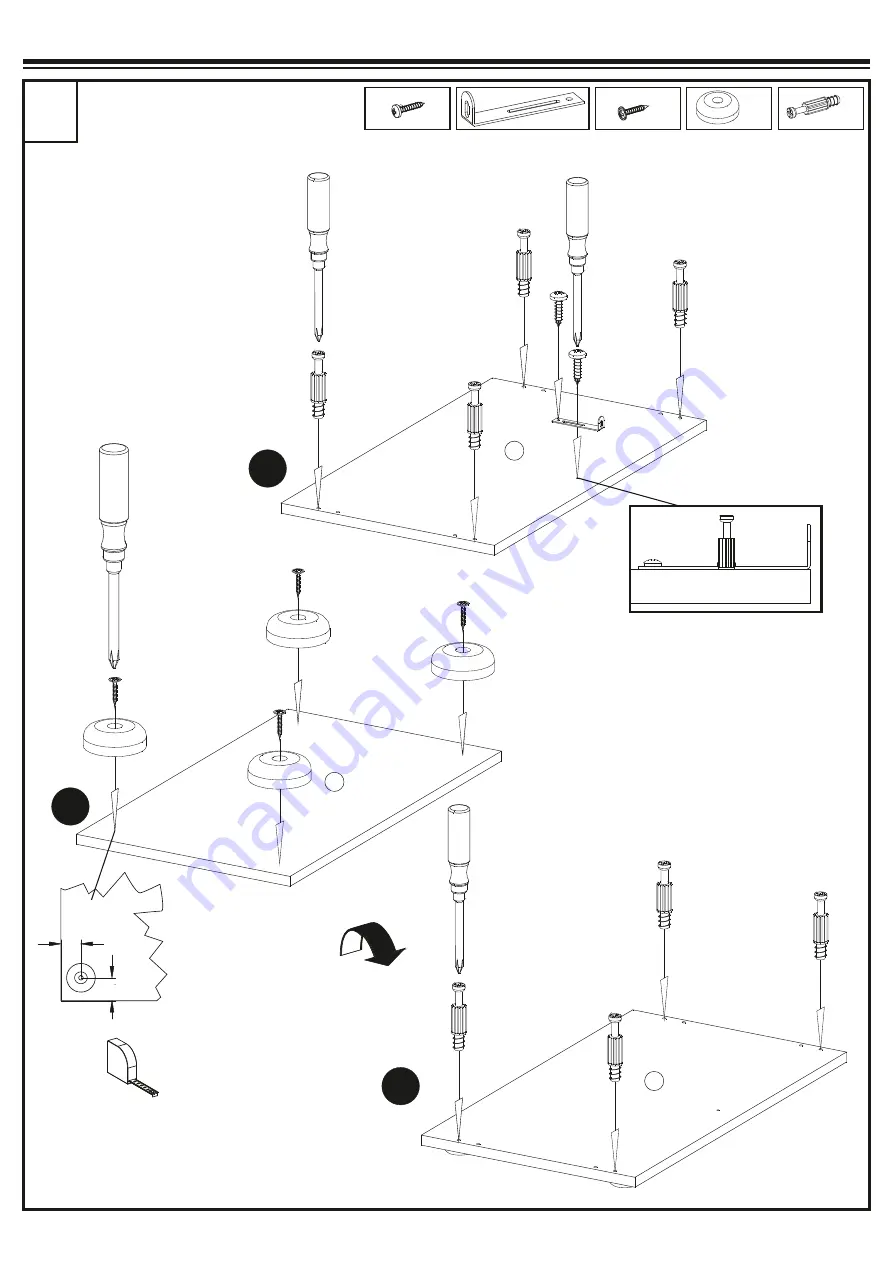 FMD Möbel 24012448 Assembly Instruction Manual Download Page 5