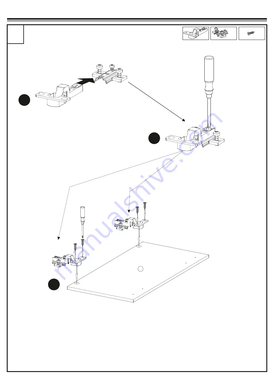 FMD Möbel 24012449 Assembly Instruction Manual Download Page 6