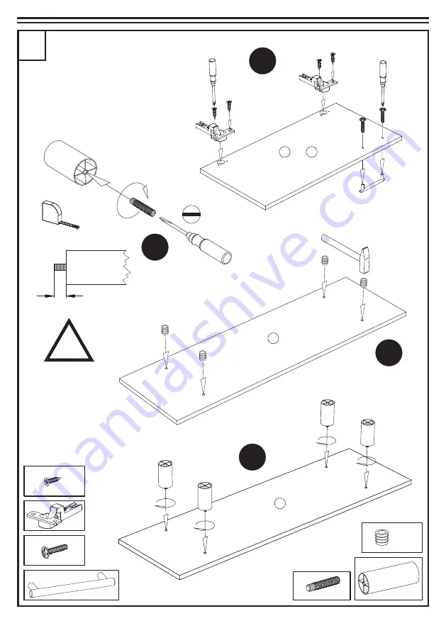 FMD Möbel Sideboard Assembly Instruction Manual Download Page 7