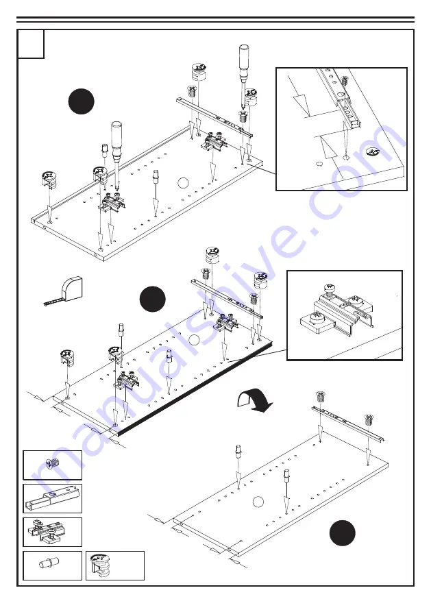 FMD Möbel Sideboard Assembly Instruction Manual Download Page 9