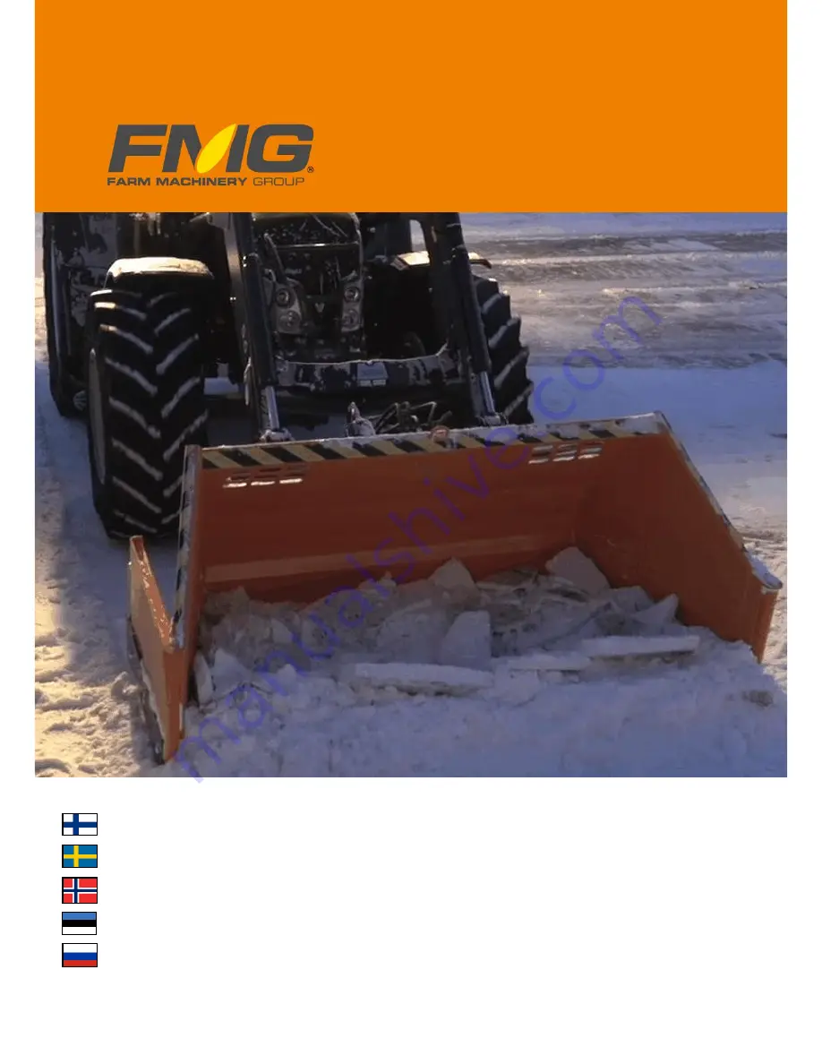 FMG SLK10 Operator'S Manual Download Page 1