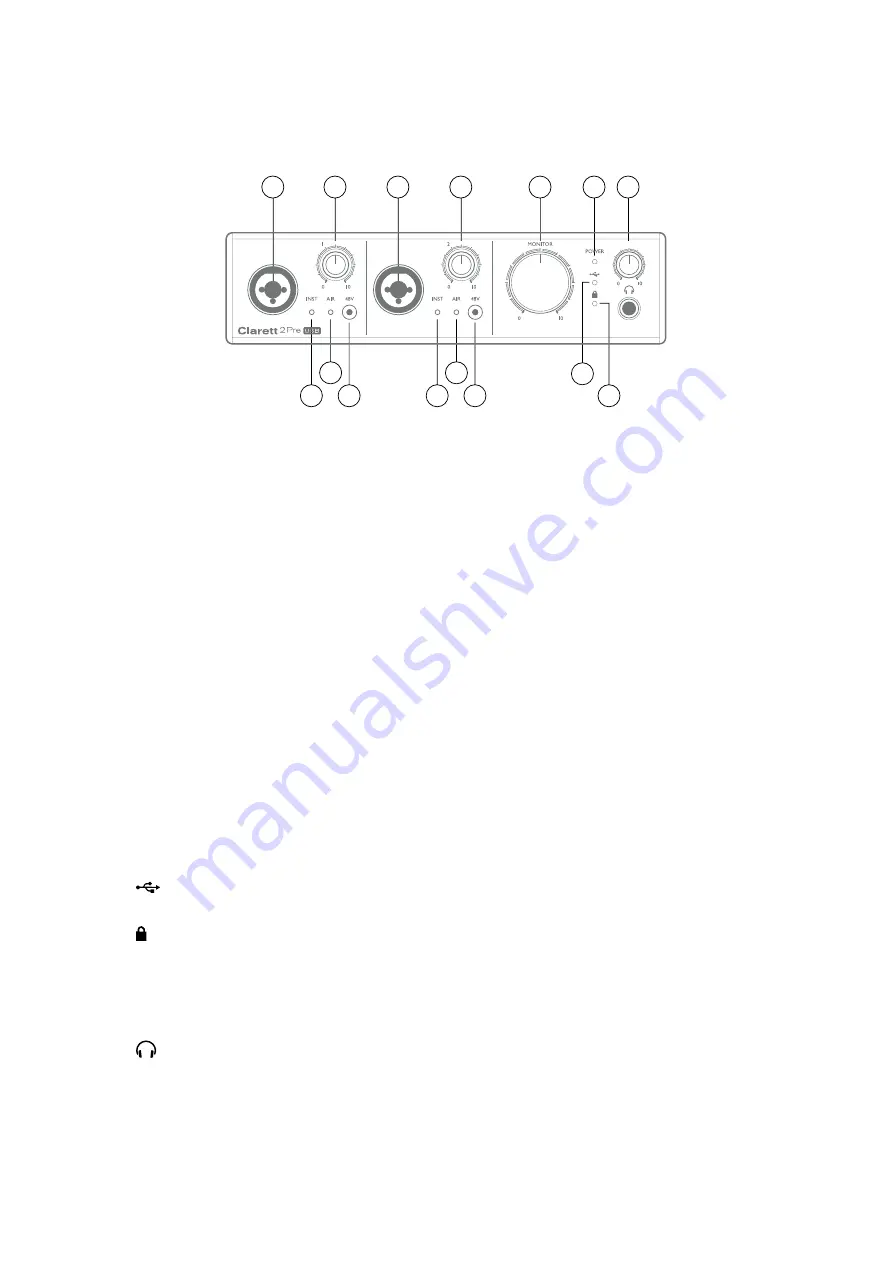 Focusrite Clarett 2Pre USB Скачать руководство пользователя страница 8