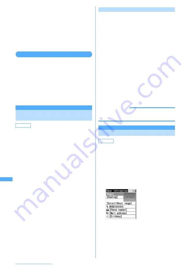 Foma F903i' 06.10 User Manual Download Page 388