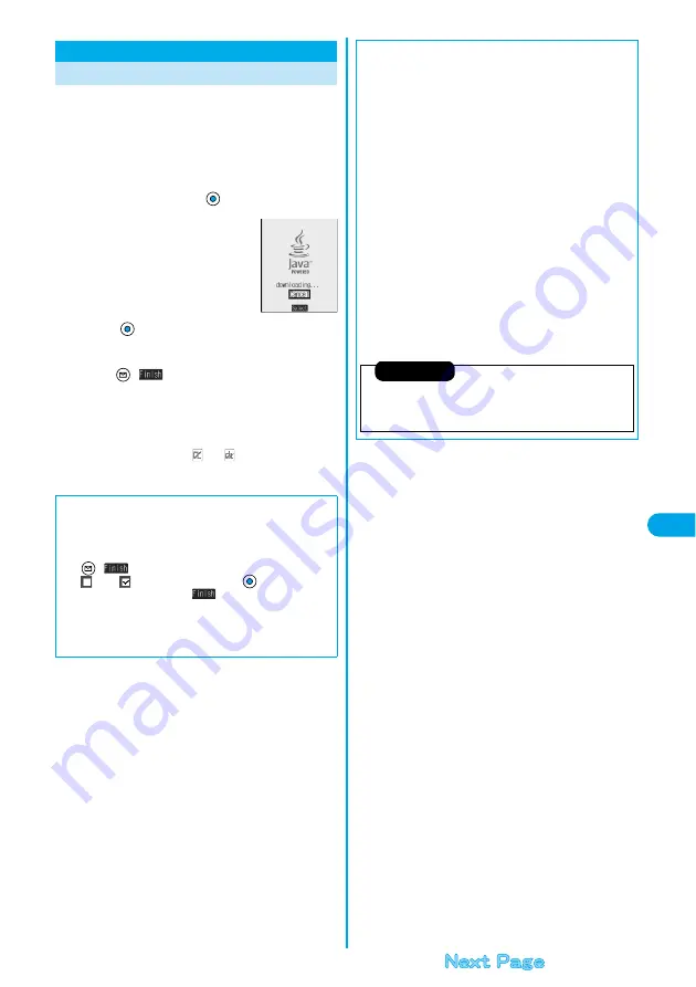 Foma P702i Manual Download Page 272