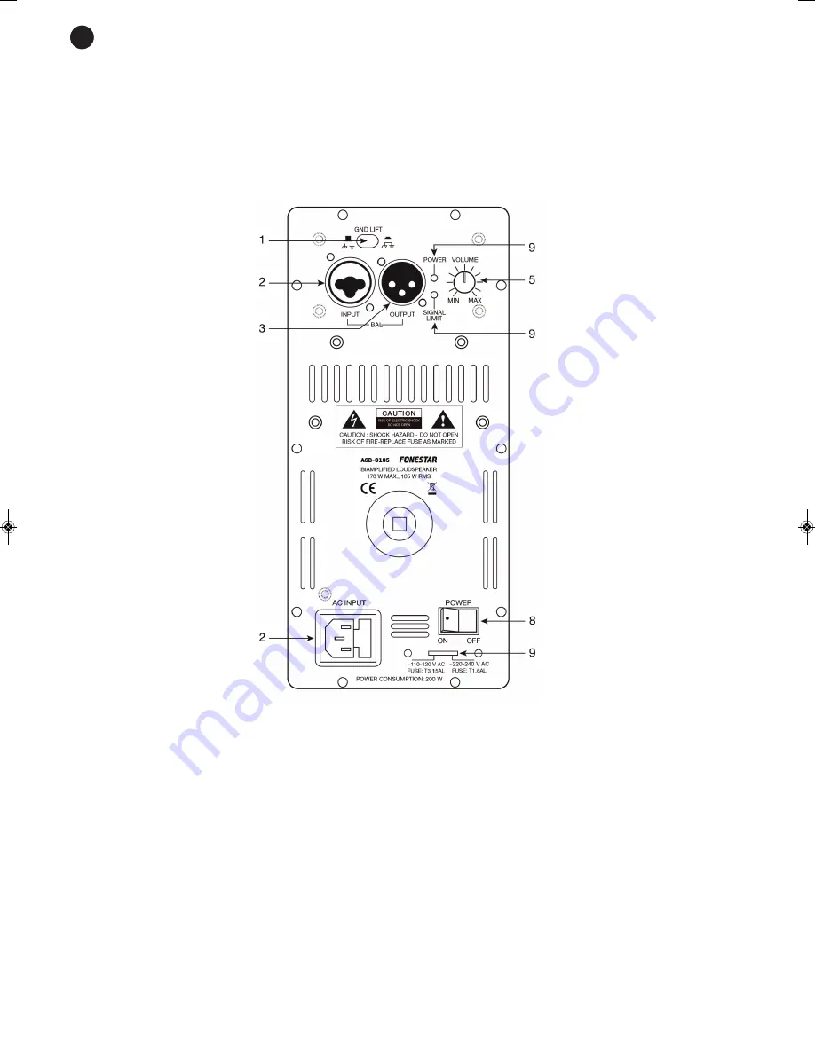 FONESTAR ASB-15300 Скачать руководство пользователя страница 4