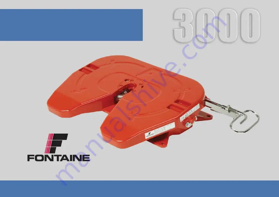 Fontaine 150SP Instruction Manual Download Page 1