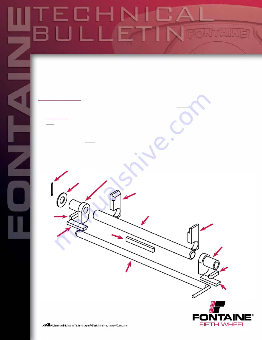 Fontaine KIT-BLK-SLD Technical Bulletin Download Page 1