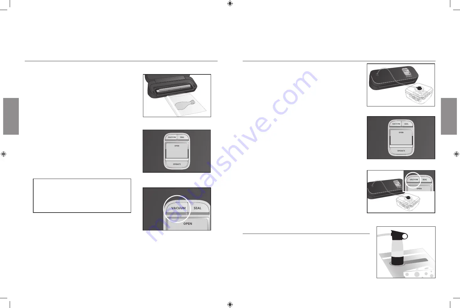 FoodSaver VS1100 Series Owner'S Manual Download Page 7