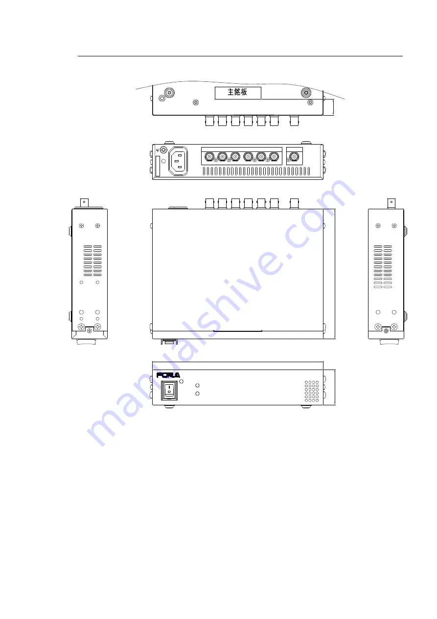 FOR-A DDA-106 Operation Manual Download Page 13