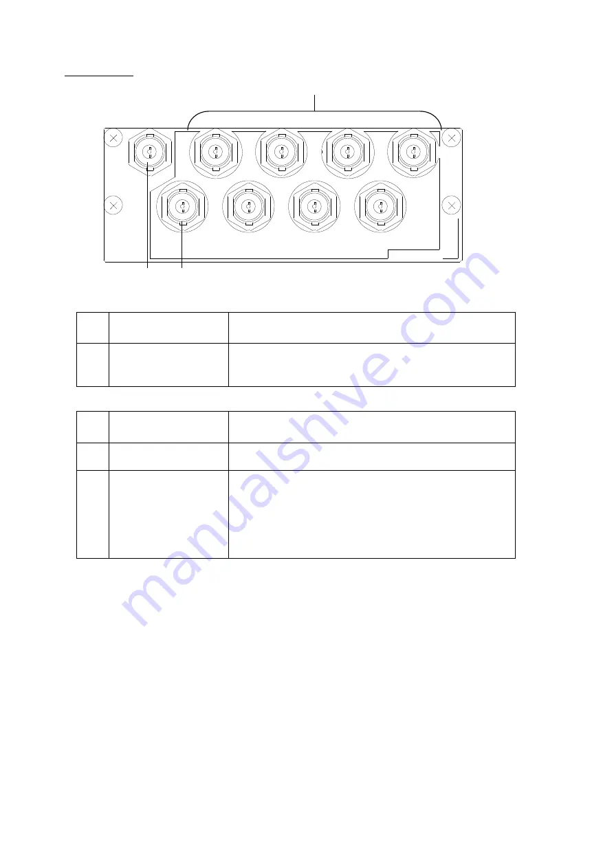 FOR-A UFM-14DADA Operation Manual Download Page 8