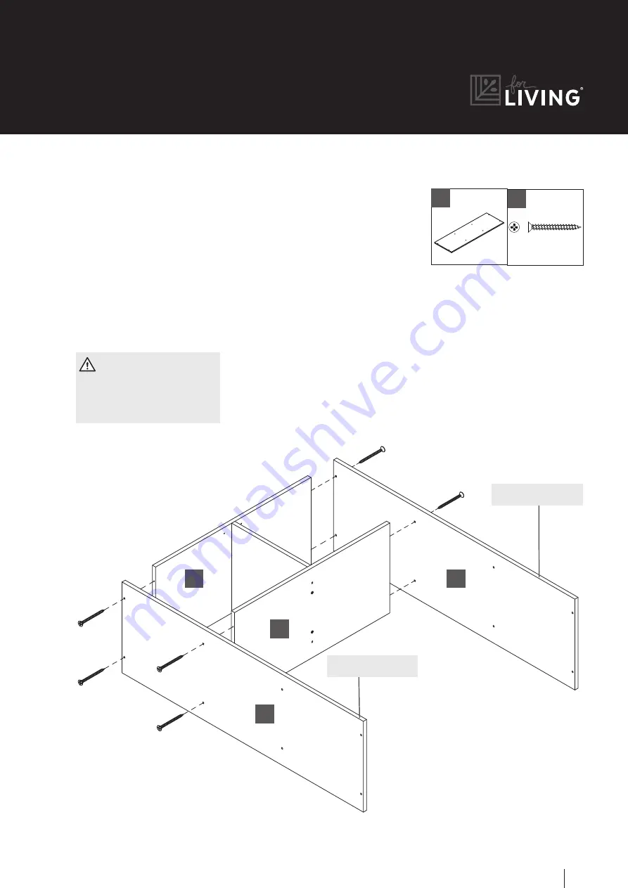 for Living 068-0485-6 Assembly Instructions Manual Download Page 9