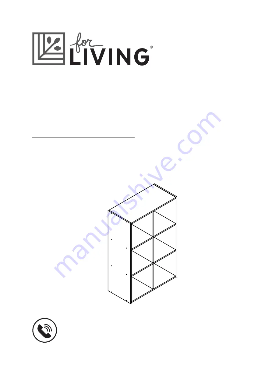 for Living 068-0485-6 Assembly Instructions Manual Download Page 21