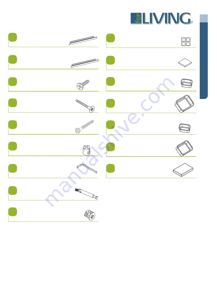 for Living 068-7378-0 Assembly Instructions Manual Download Page 5