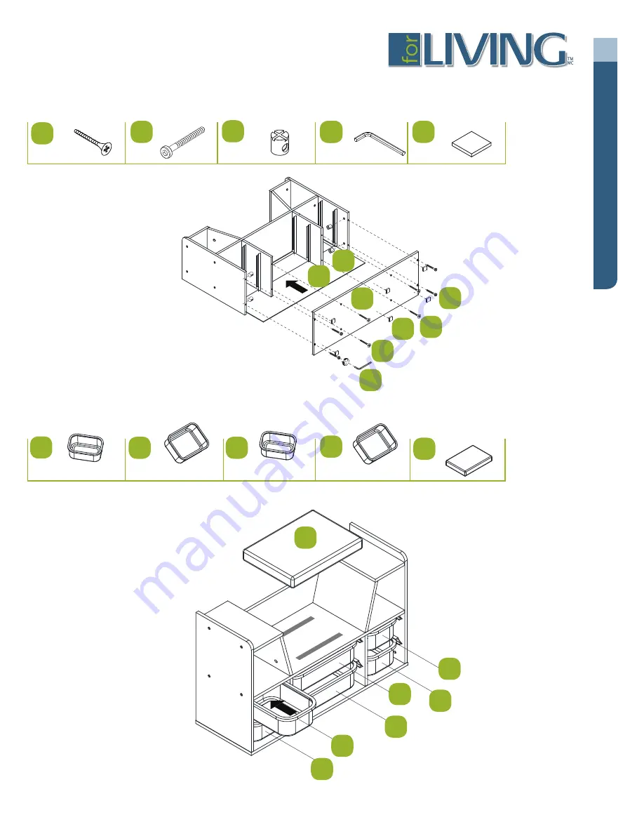 for Living 068-7378-0 Assembly Instructions Manual Download Page 11