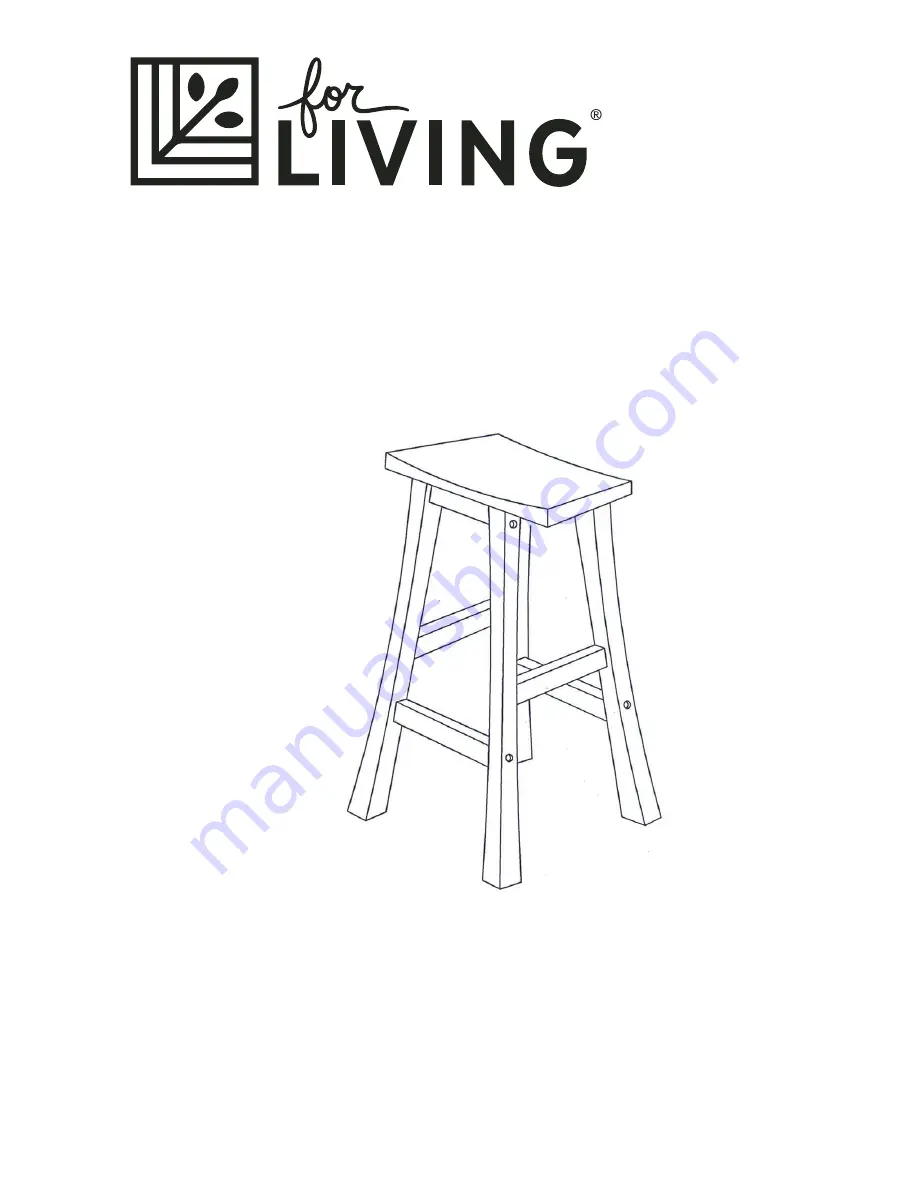 for Living 068-7499-2 Assembly Instructions Manual Download Page 1