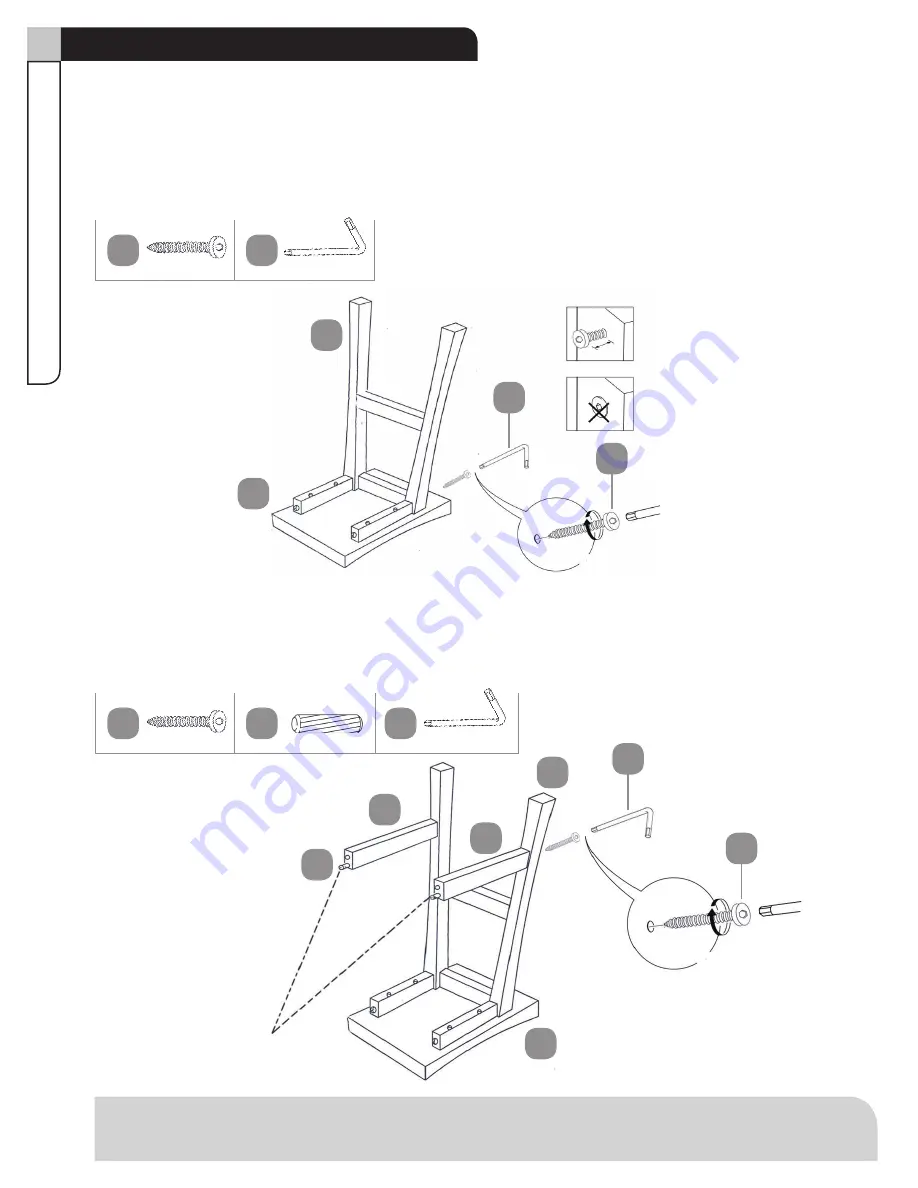 for Living 068-7499-2 Assembly Instructions Manual Download Page 6