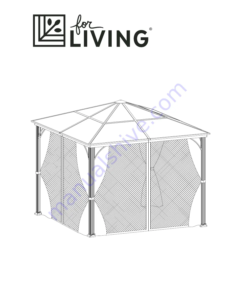 for Living 088-1444-0 Assembly Instructions Manual Download Page 1