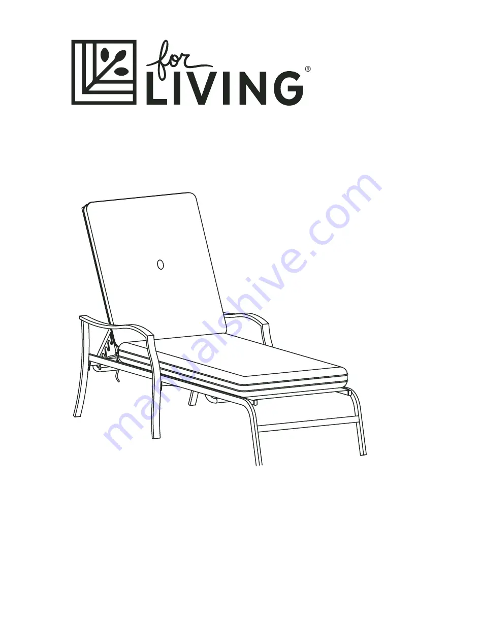 for Living 088-1857-8 Assembly Instructions Manual Download Page 1