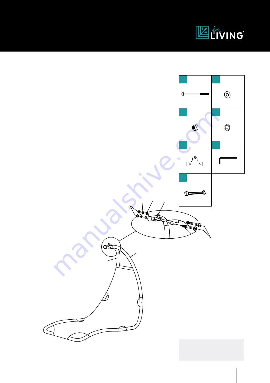 for Living 088-1899-8 Assembly Instructions Manual Download Page 33