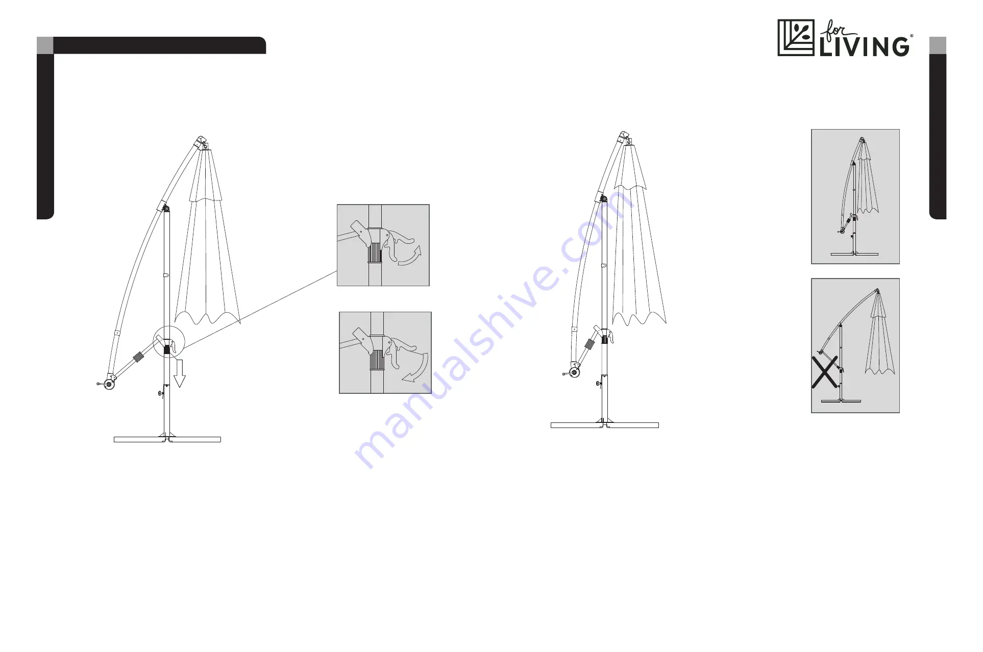 for Living 088-2073-6 Assembly Instructions Manual Download Page 6