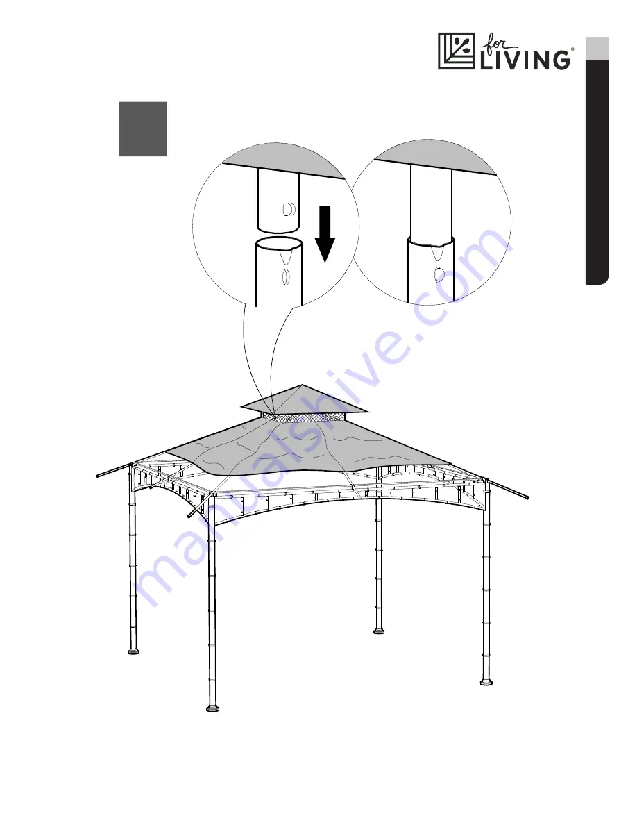 for Living 088-2094-6 Assembly Instruction Manual Download Page 11