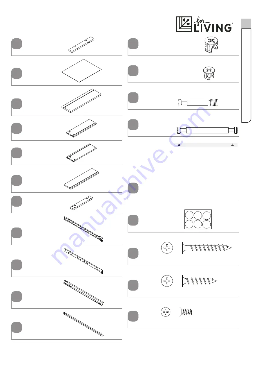 for Living 168-0043-0 Assembly Instructions Manual Download Page 29