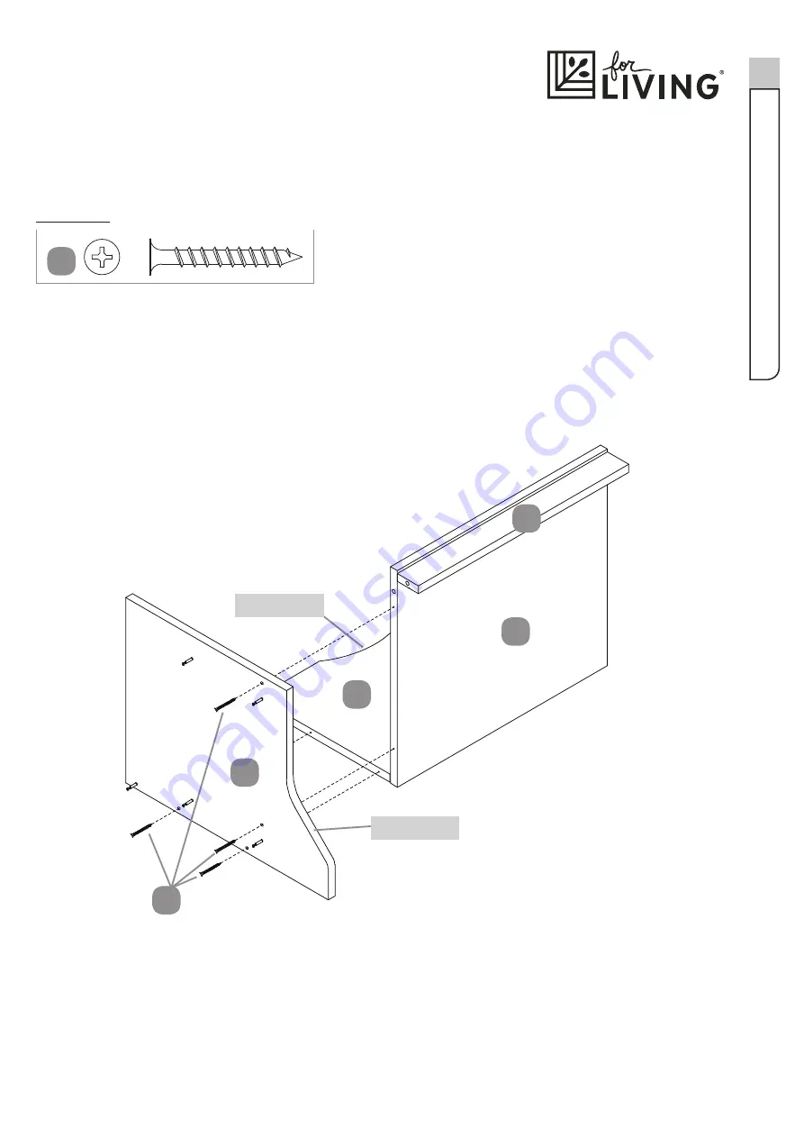 for Living 168-0043-0 Assembly Instructions Manual Download Page 35