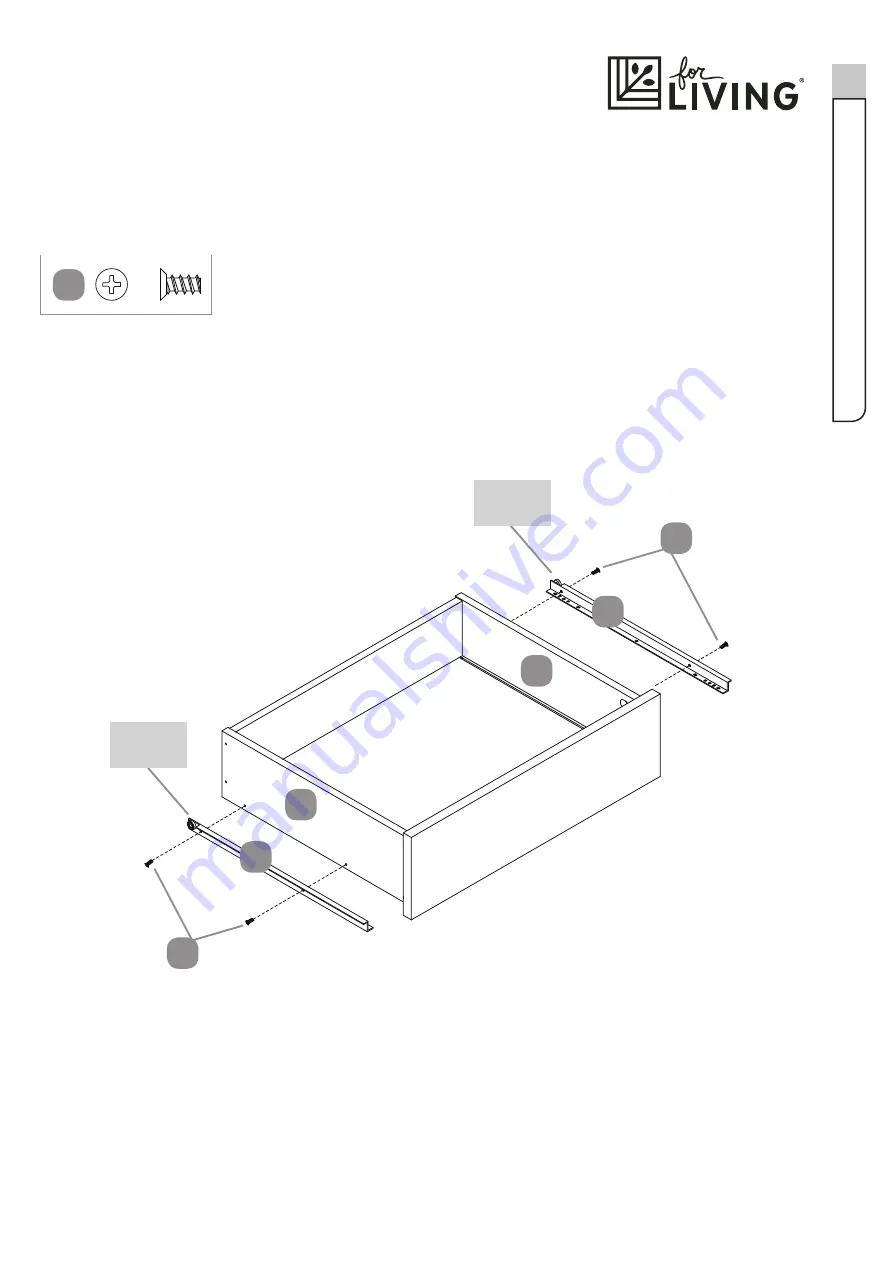 for Living 168-0043-0 Assembly Instructions Manual Download Page 45