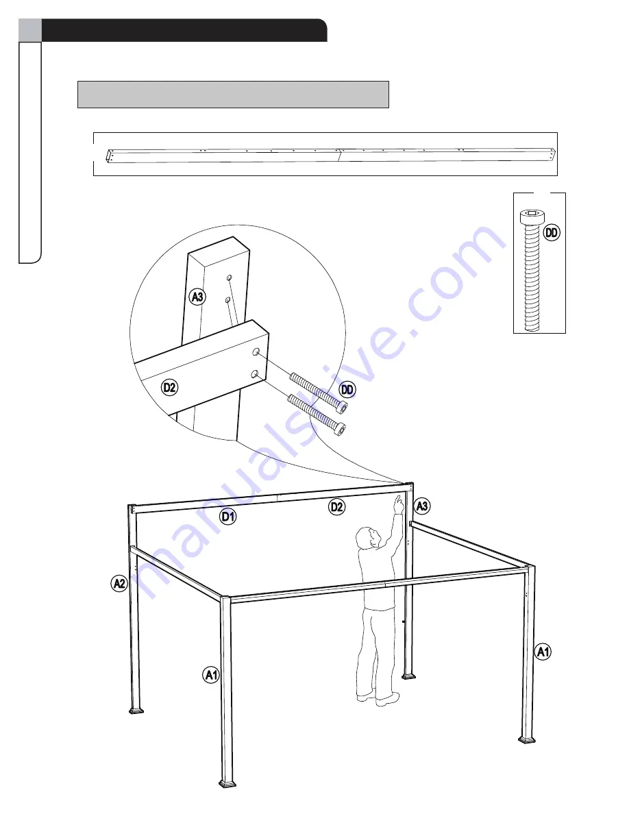 for Living Bayside Sun Shelter 088-1913-4 Скачать руководство пользователя страница 14