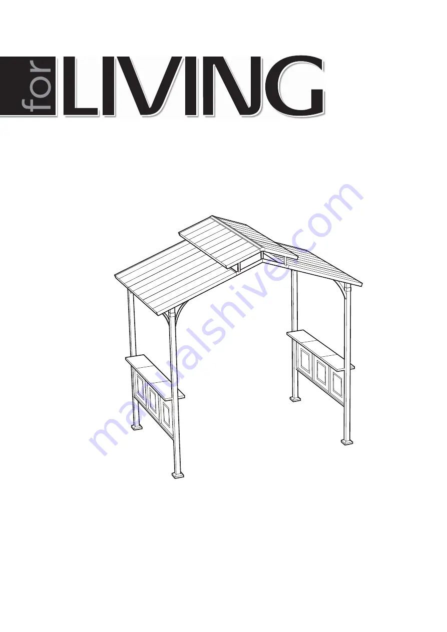 for Living ESSEX 085-1567 Assembly Instructions Manual Download Page 1