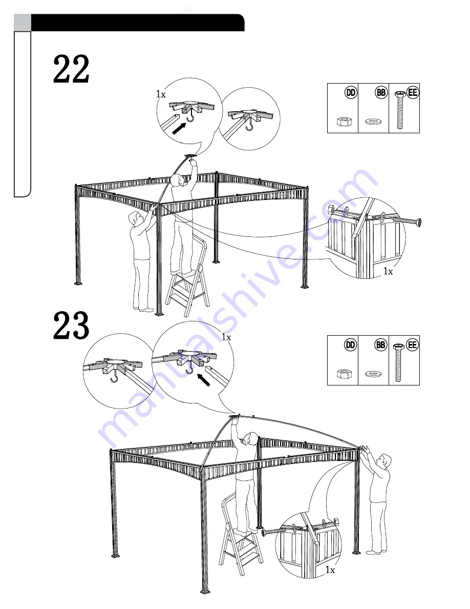 for Living L-GZ1139PST Assembly Instructions Manual Download Page 22