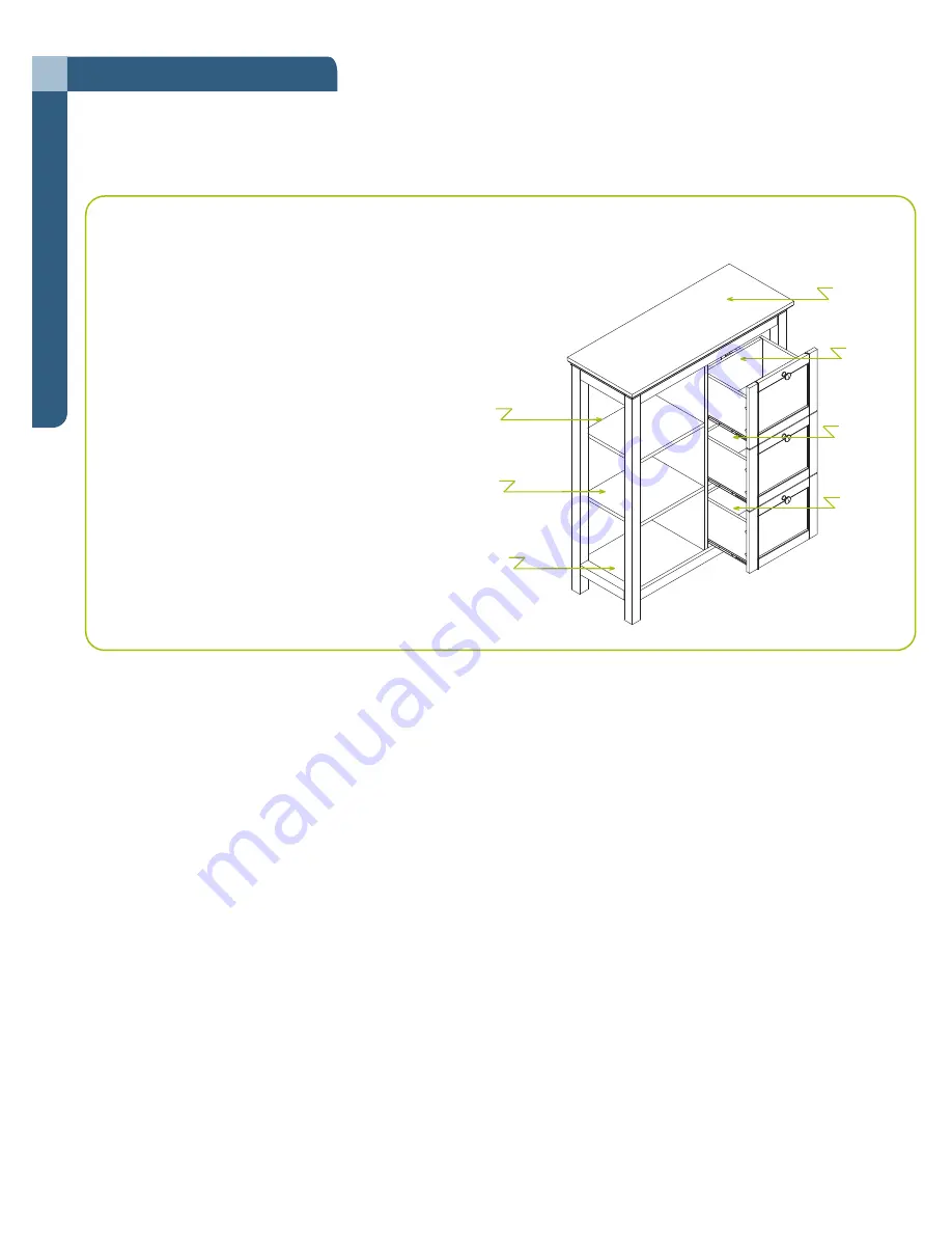 for Living Lakeville Double Wide Cabinet 063-3869-6 Скачать руководство пользователя страница 18