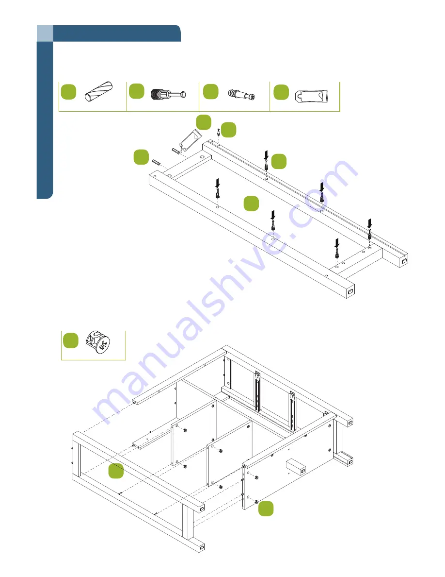 for Living Lakeville Double Wide Cabinet 063-3869-6 Скачать руководство пользователя страница 31