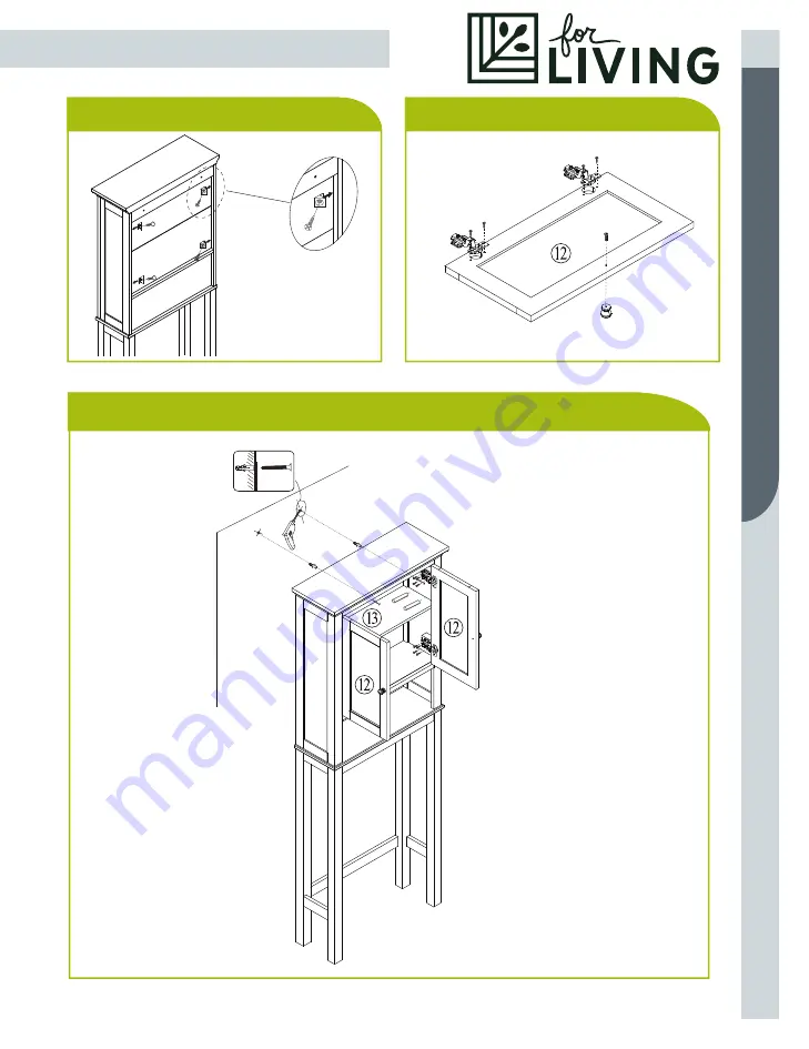 for Living Lakeville H13-1076 Скачать руководство пользователя страница 19