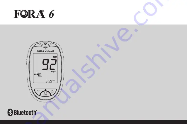 Fora 6 Duo Owner'S Manual Download Page 1