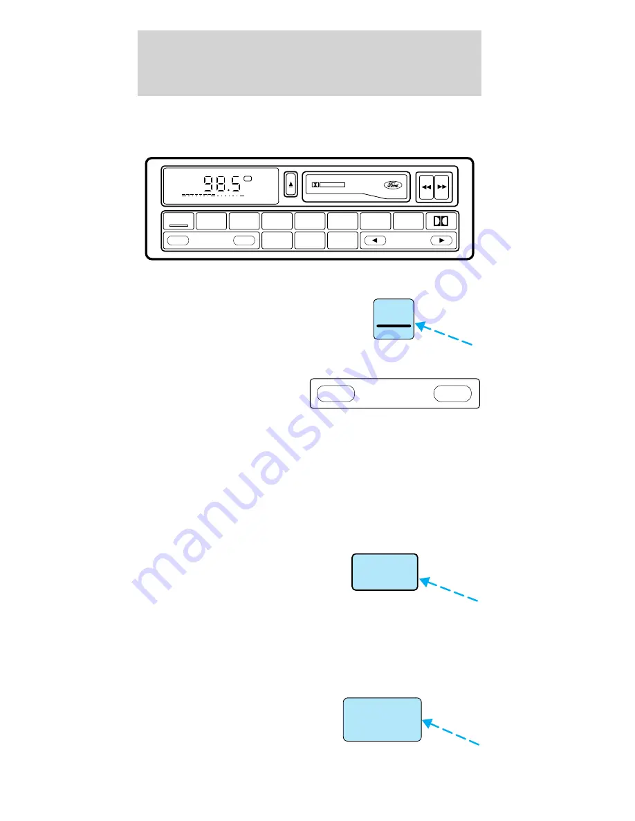 Ford 1998 Mustang Owner'S Manual Download Page 21