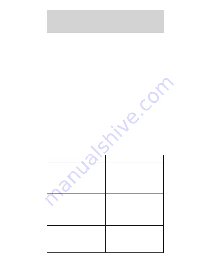 Ford 1998 Mustang Owner'S Manual Download Page 70