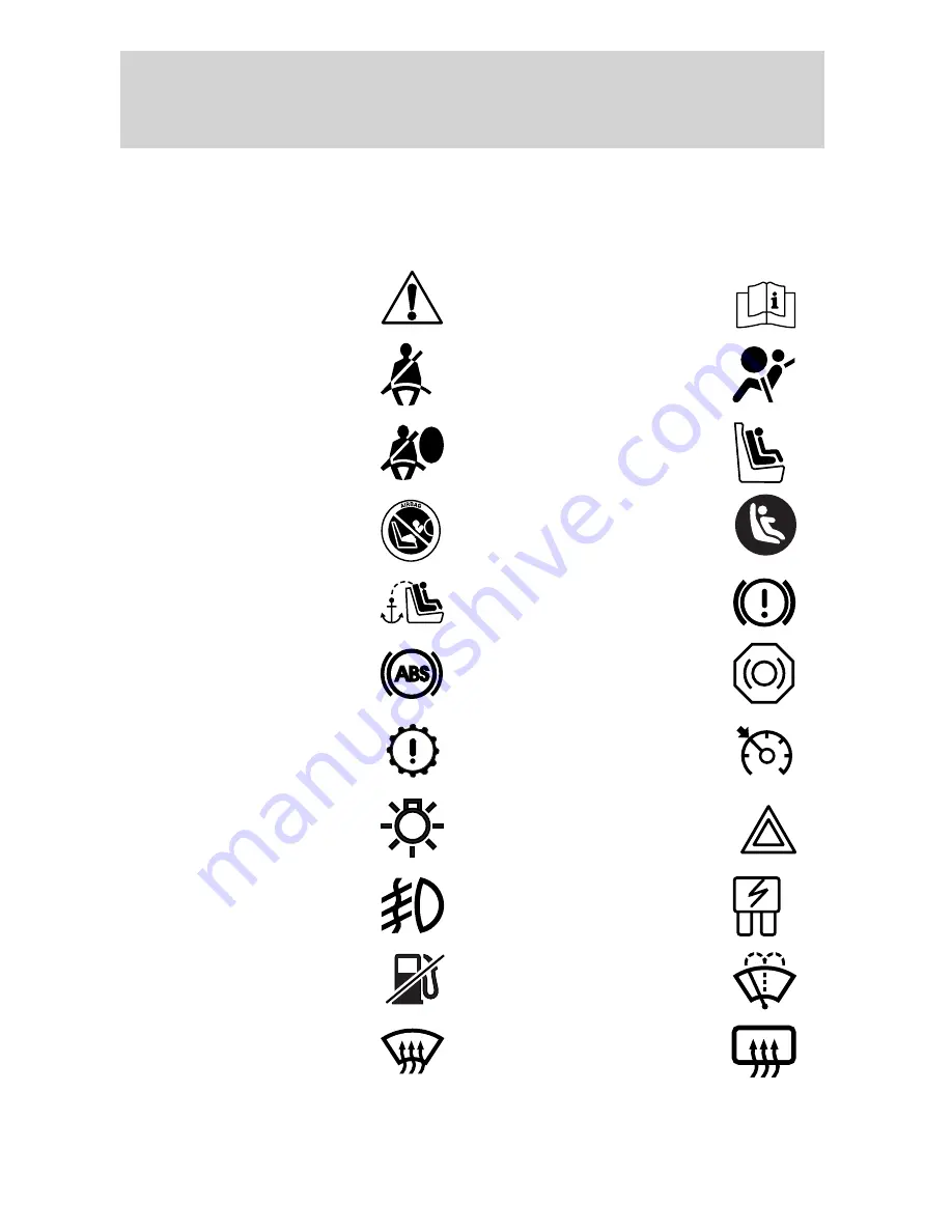 Ford 2006 Freestyle User Manual Download Page 8