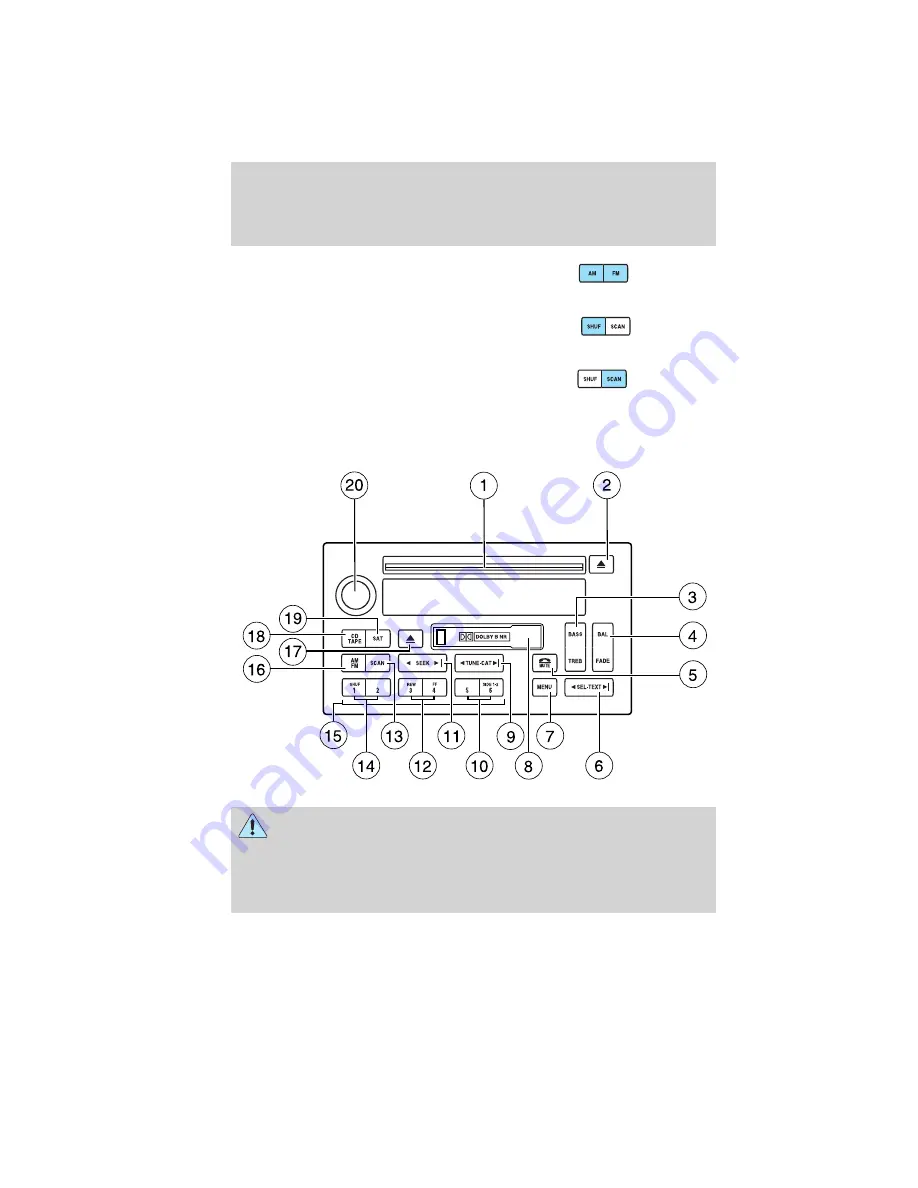 Ford 2010 Crown Victoria Owner'S Manual Download Page 33