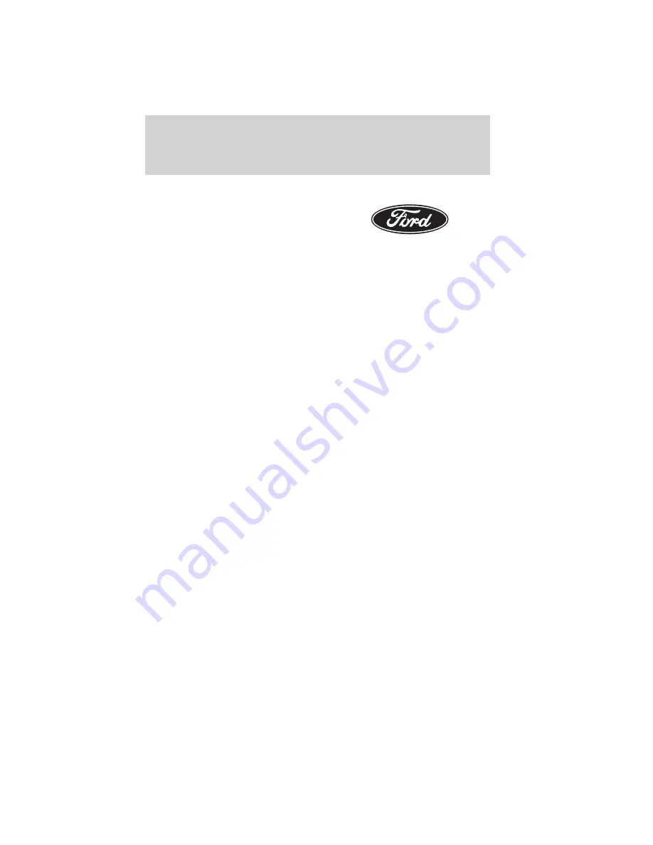 Ford 2010 Escape Owner'S Manual Download Page 317