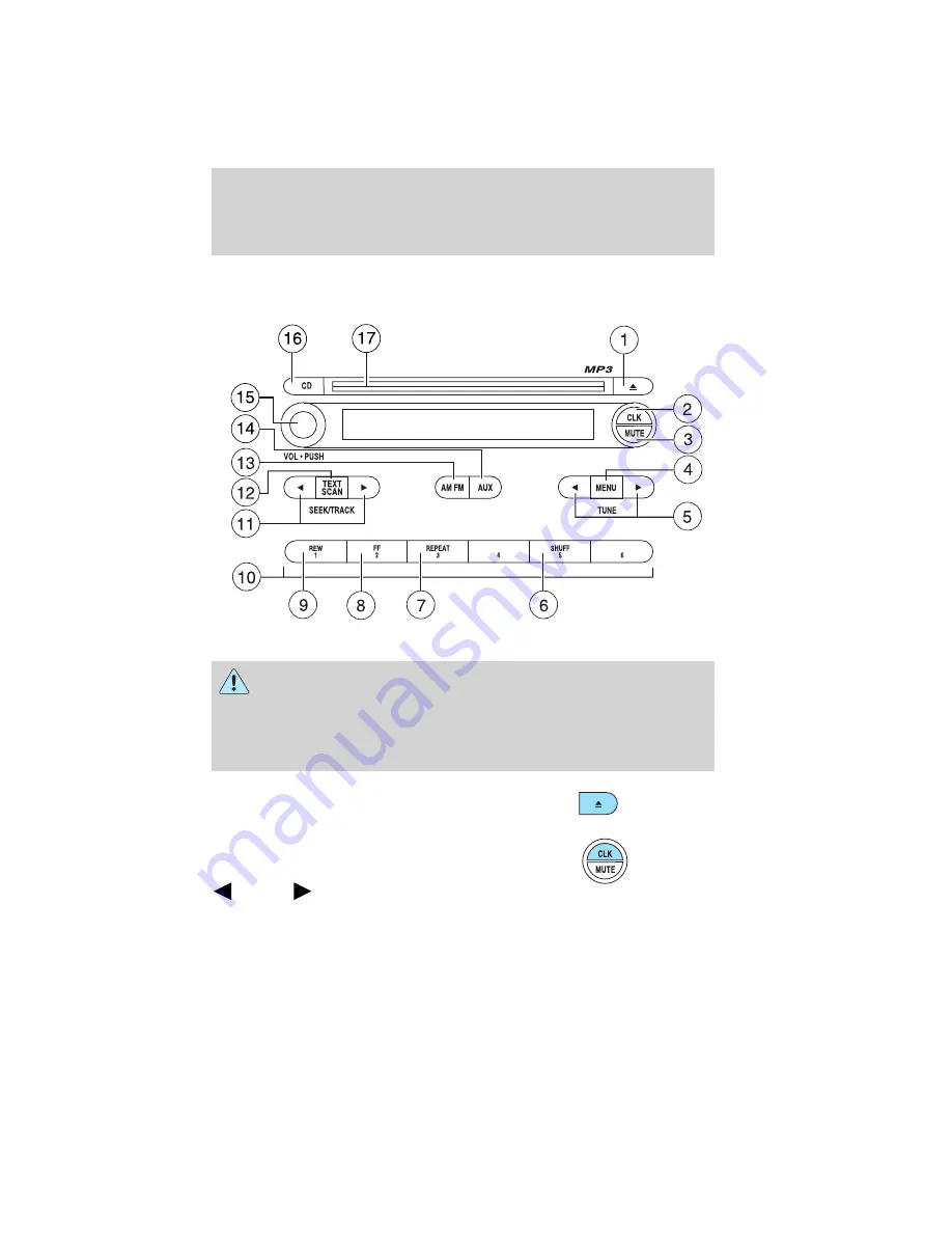 Ford 2010 Ranger Owner'S Manual Download Page 21