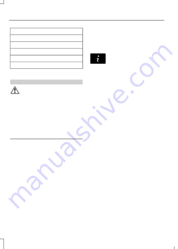 Ford 2014 Fiesta Owner'S Manual Download Page 343