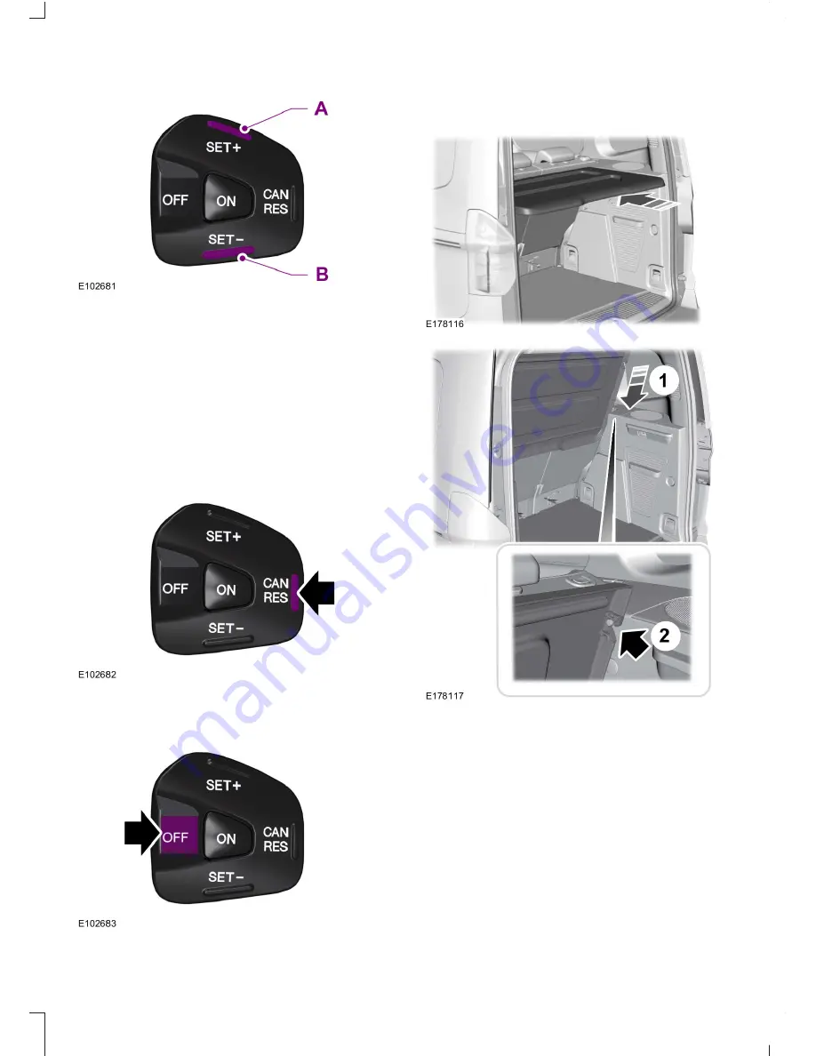 Ford 2014 TOURNEO COURIER Quick Reference Manual Download Page 14