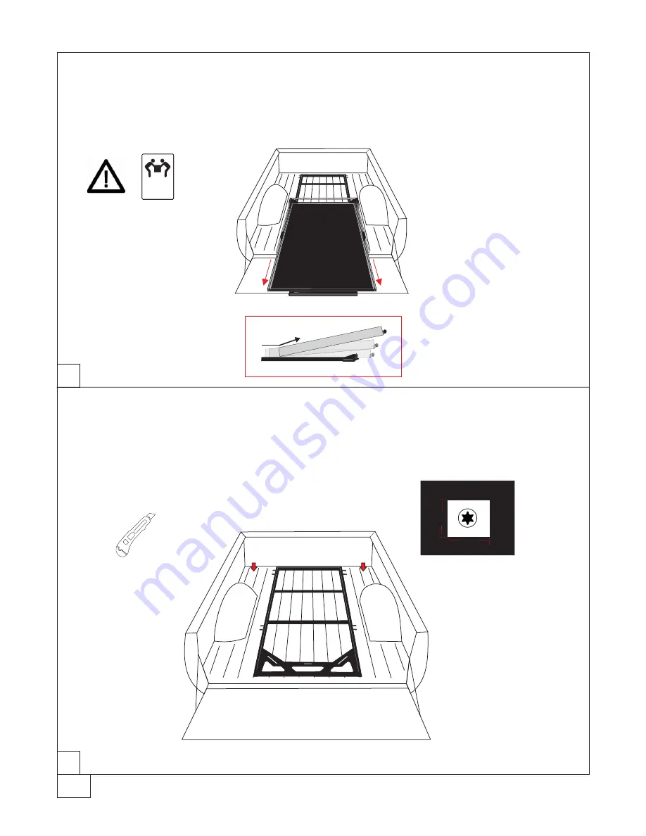 Ford BEDSLIDE Installation Instructions Manual Download Page 9