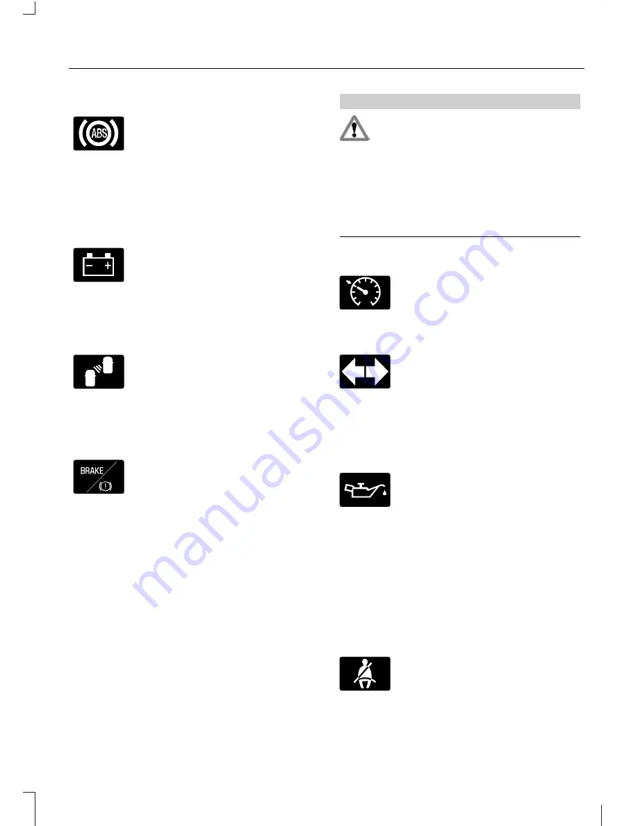 Ford ESCAPE Owner'S Manual Download Page 86