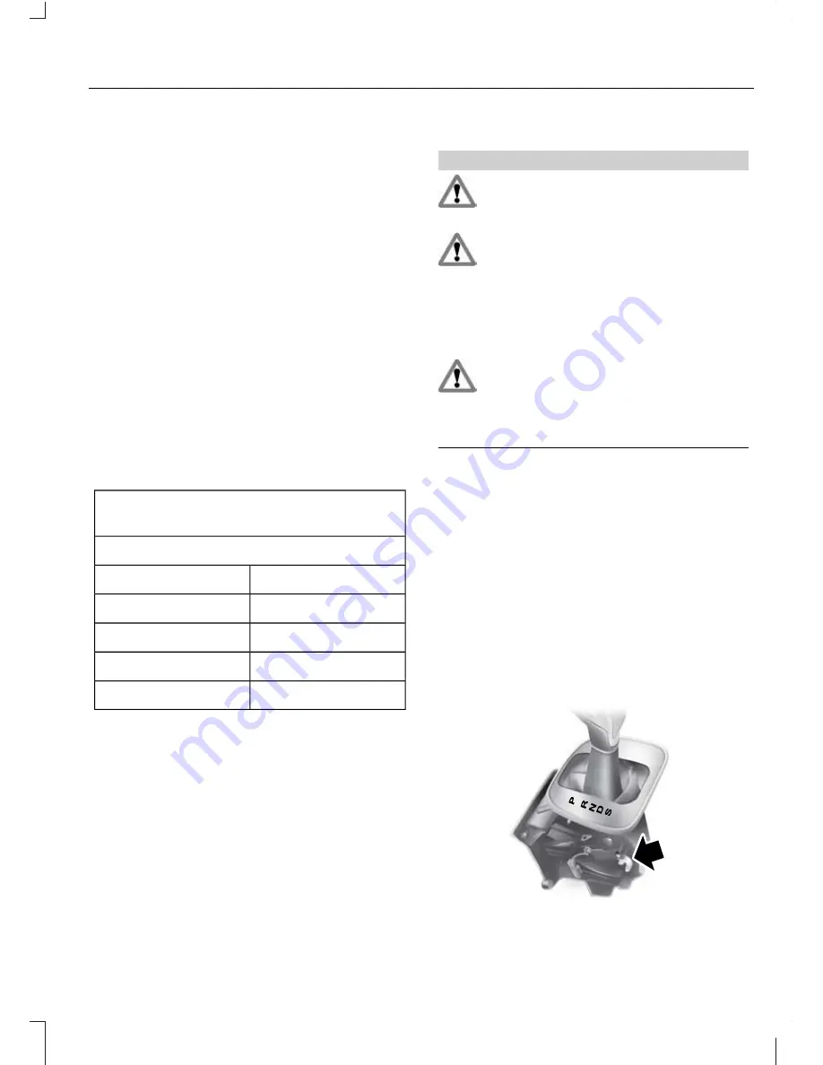 Ford ESCAPE Owner'S Manual Download Page 156