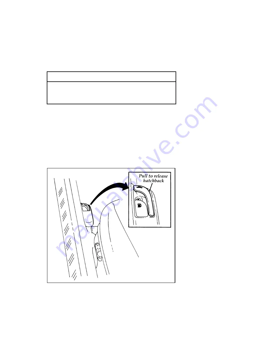 Ford Probe Owner'S Manual Download Page 117